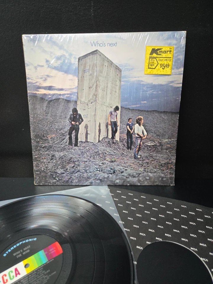 The Who Who's Next Lp Vinyl OG 1972 'Decca' Press Shrink/Sticker/Insert VG++/EX - Image 2 of 4