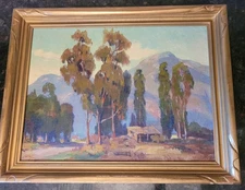 Original Esther Eddy Hasting Painting, Oil on Canvas, Signed & dated 1938