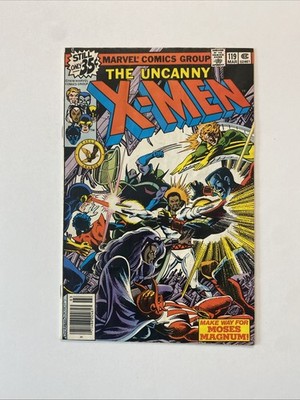 The X-Men #119 (Marvel Comics March 1979) 1st Cameo Proteus FN- Needs Press