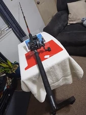 Trolling Fishing Rod Master Power Stick 7' MH 10-30lb And Reel South Bend