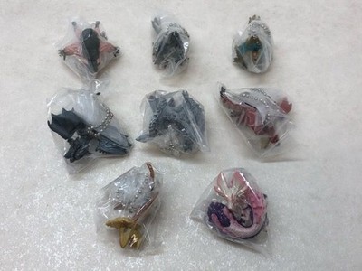 Capcom Monster Hunter Mascot Charm Collection 8 Set Authentic Rare Limited