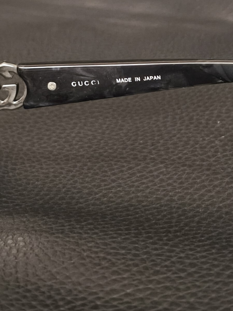 Gucci Interlocking G Black Marbled Rectangular Fr… - image 8