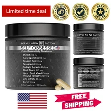 Testosterone & Energy Enhancement - Self Obsessed 10-in-1 Masculinity Formula
