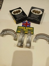 SUZUKI TS50ER FRONT AND REAR BRAKE SHOES ,DBS,S604+S603 ,BARGAIN.
