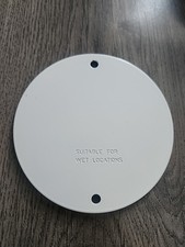 Sigma 14241WH Couvercle de boîte de prise blanc couvercle vierge tous temps