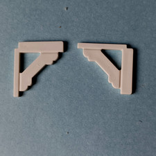 PLAYMOBIL Western - 2 Ornements d'angle pour  véranda boîtes 3769 3770 6410 6462