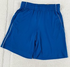 Tek Gear Boys Blue Athletic Shorts Size M 10/12 Dry Tek NWT