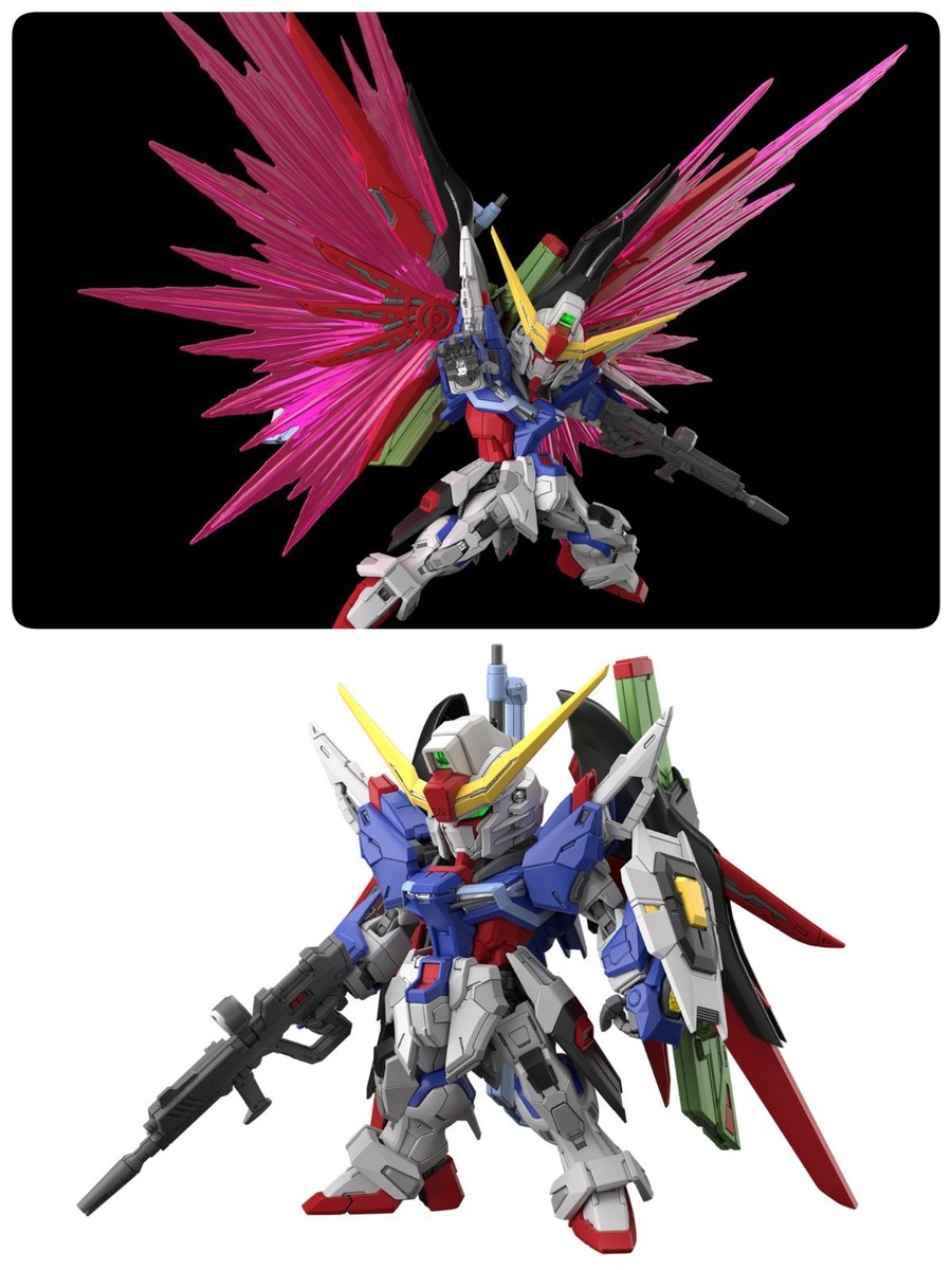 PLS MGSD Destiny Gundam SD High-End Model Kit Gundam SEED DESTINY