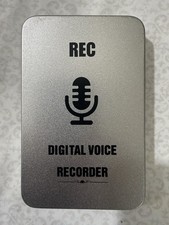 Digital Voice Recorder Dictaphone Audio Sound Recorder Mini Small Spy MP3 16 GB