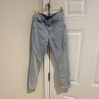 Express Women’s Light Wash Cropped Skinny Mid Rise Denim Jeans 8R 5-Pocket — photo 1
