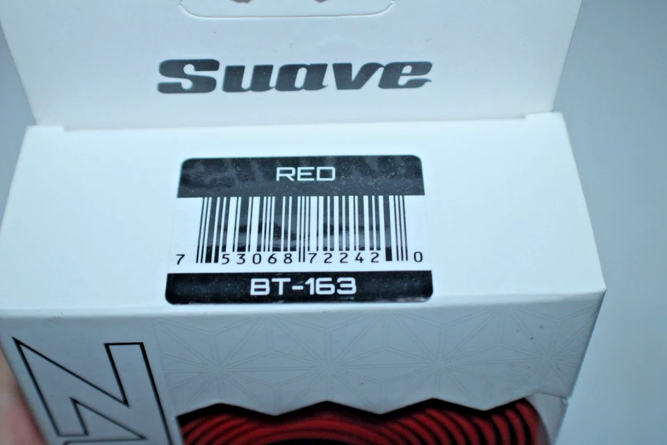 Supacaz Suave BT-163 Red Handlebar Bar Tape Bike Wrap Road Touring Free USA Ship - Image 3 of 4