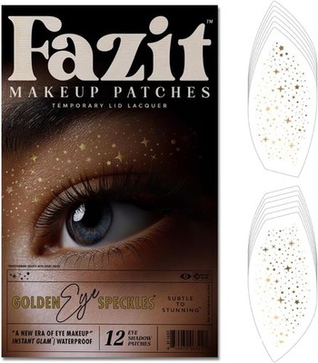 Fazit Makeup Patches - Golden Eye Speckles - Glow Up Make-Up Patches - Cute Glit