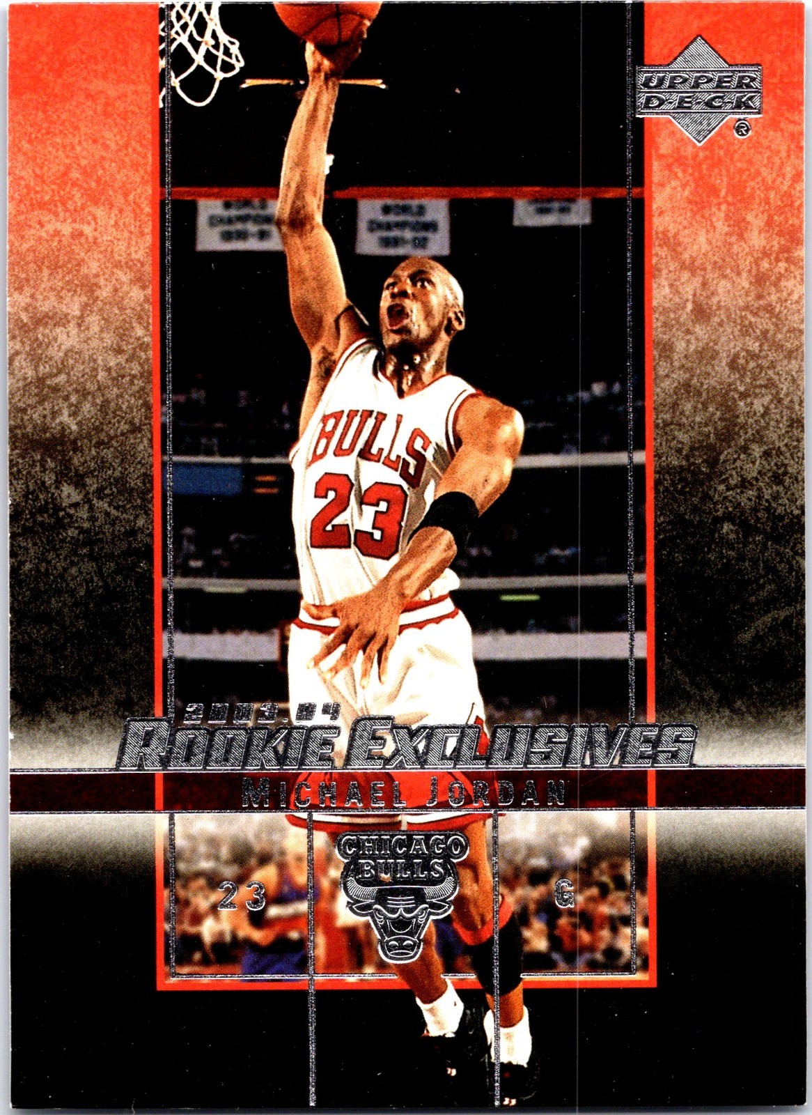 2003-04 Upper Deck Rookie Exclusives - Michael Jordan #60