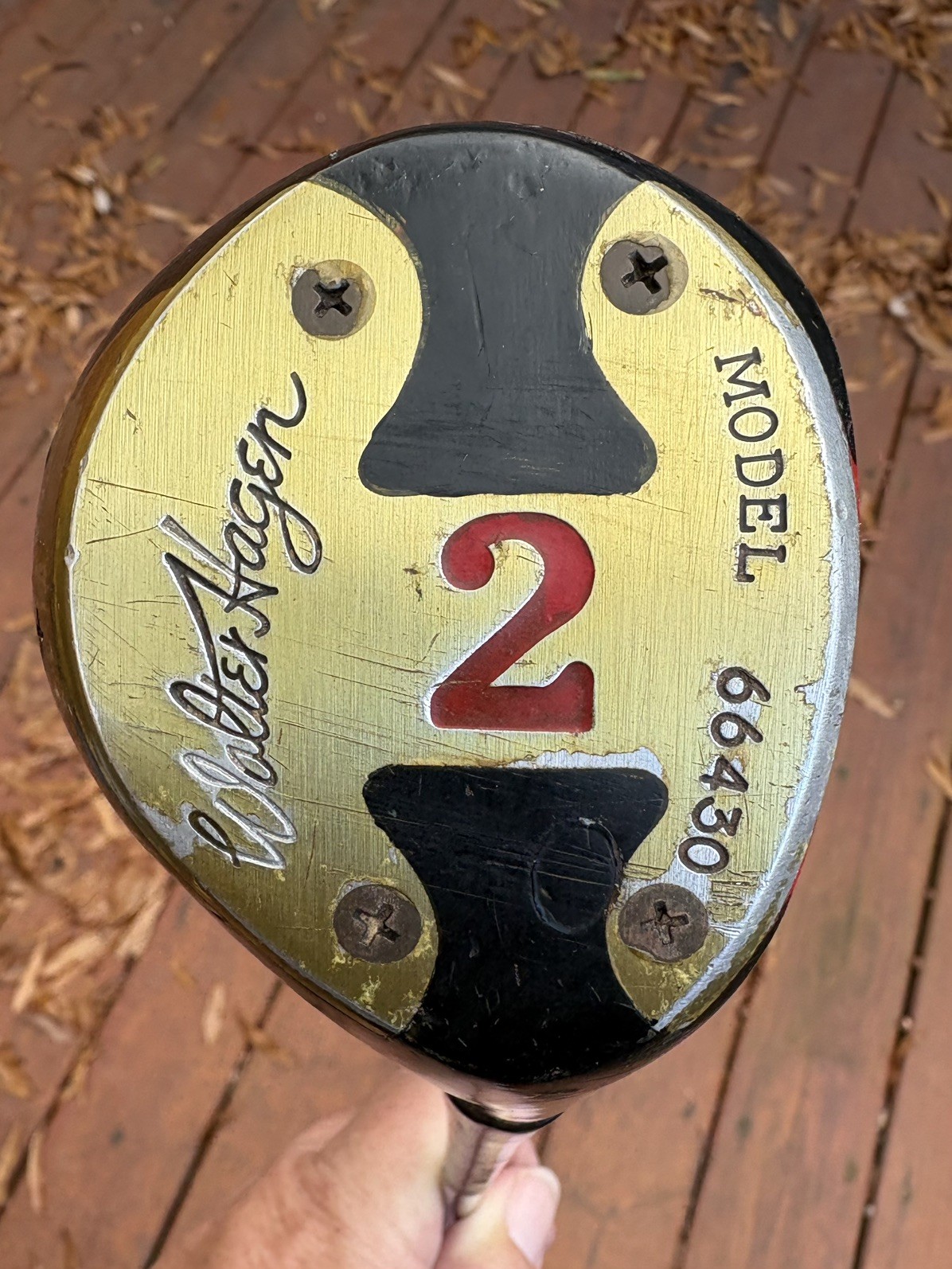 Vintage Walter Hagen “Haig Ultra” 2 Wood #66430 REG flex steel fairway Nice!