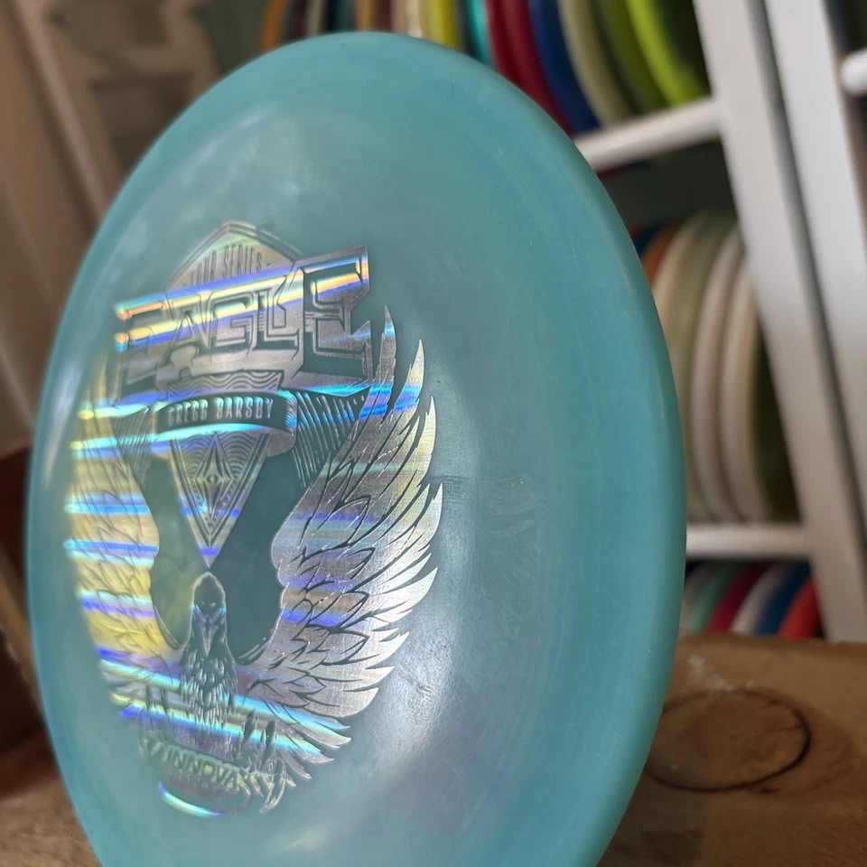 Blue Innova Champion Eagle Glow in the Dark 175g Gregg Barsby 2022 Tour Series - Image 4 of 4