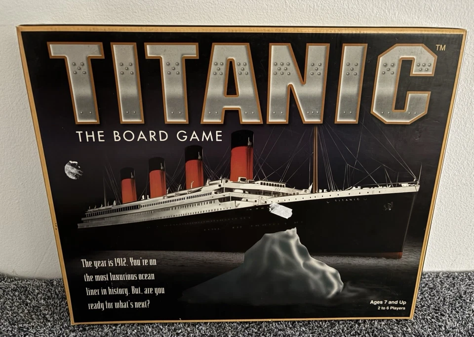 Titanic: The Board Game 1998 Universal Games Made USA 100% Complete Vintage RARE - Image 2 of 4