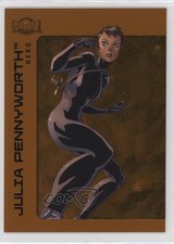 2025 Skybox Metal Universe Batman Orange FX 22/25 Julia Pennyworth #91 02aj