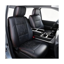 Leather Seat Covers Custom Fit for Tundra 2026 2025 2024 2023 2022 CrewMax SR...