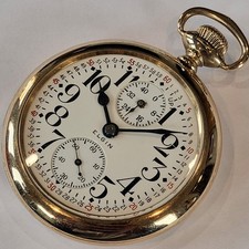 F99 BOOKS $3000.00 UP DOWN INDICATOR ELGIN 23j VERITAS MODEL 15 GRADE 453 A+!