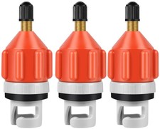 3 PCS Paddle Board SUP Pump Adapter Inflatable Boat Air Valve Kayak Inflation