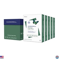 Hammermill Premium Laser Printer Paper, 24 lb...