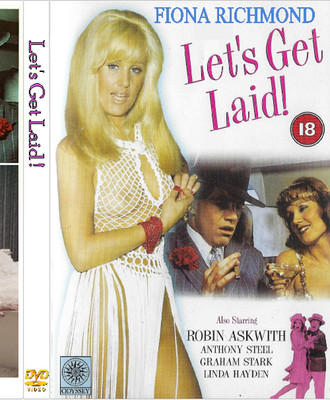 LET'S GET LAID (1978) DVD Fiona Richmond, Robin Askwith RARE COMEDY OOP