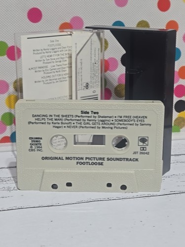 FOOTLOOSE Original Soundtrack Audio Cassette Tape 1984 Columbia - Picture 5 of 5