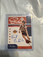 2010-11 Prestige Basketball Old School Gail Goodrich Auto