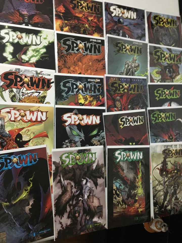Spawn (1992) лот из 40 комиксов из выпусков #8-158 - Изображение 2 из 4
