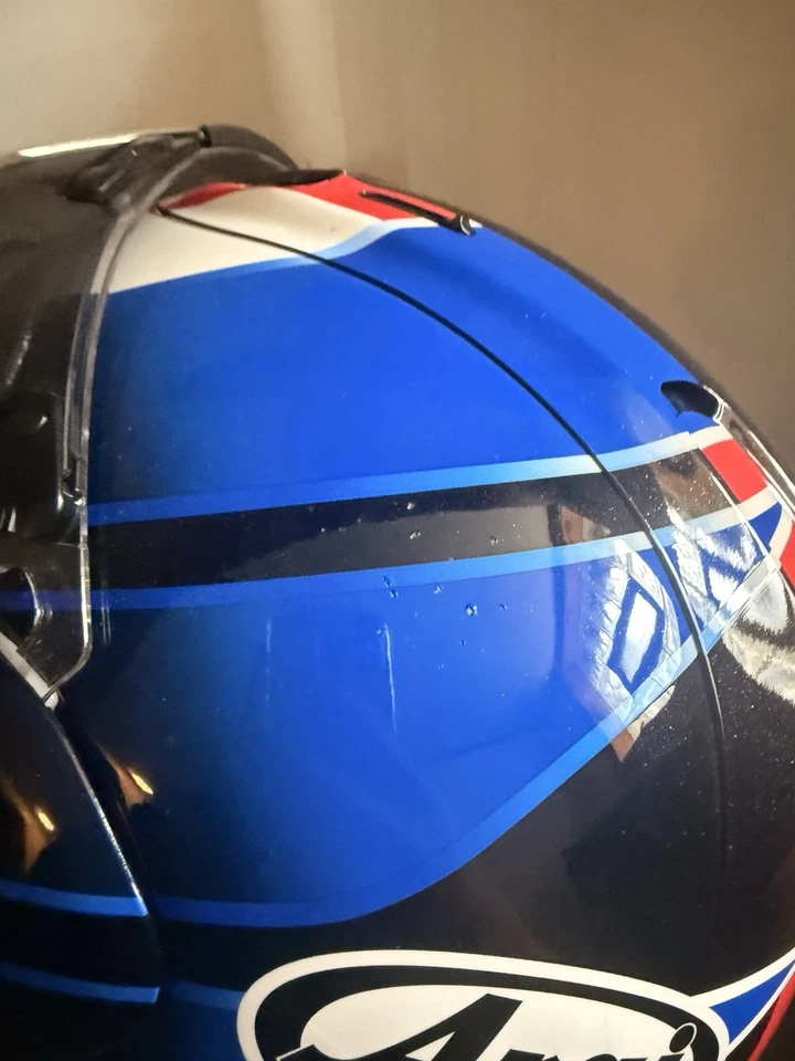 Casco arai corsair x xl honda racing team Foto 4 de 4