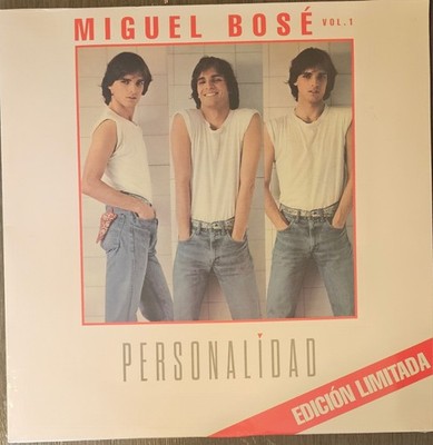 MIGUEL BOSE VOL 1. LP VINYL ''PERSONALIDAD'' EDICION LIMITADA IMPORT FREE US SHIP