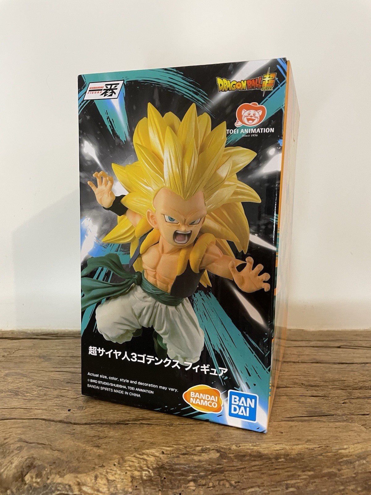 Figurine Gotenks Super Saiyan 3 Dragon Ball Z Ichibansho statuette premium en PVC Bandai