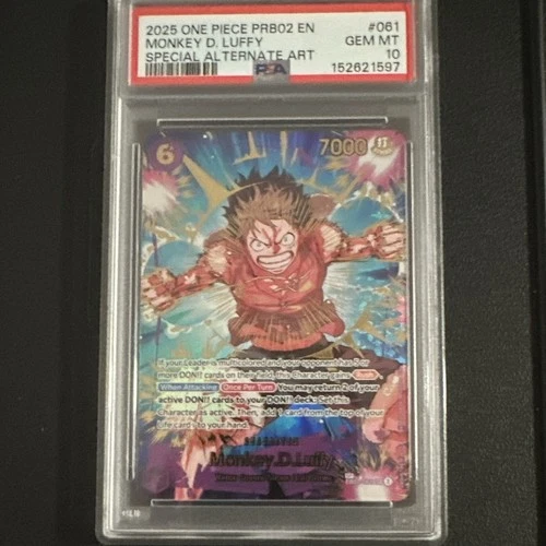 Luffy 2025 Luffy #PRB02-061 Alt Art