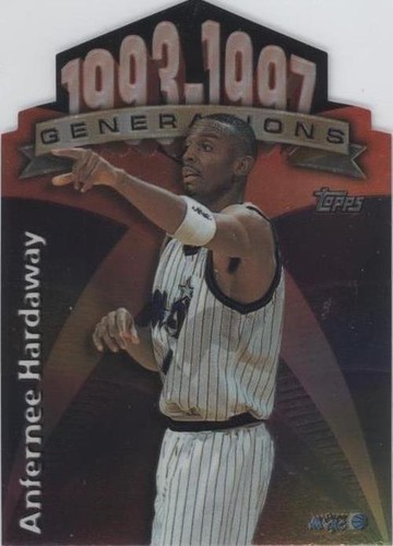 1997-98 Chrome Topps 40 Refractor Anfernee Hardaway #T14 PSA 8 | eBay