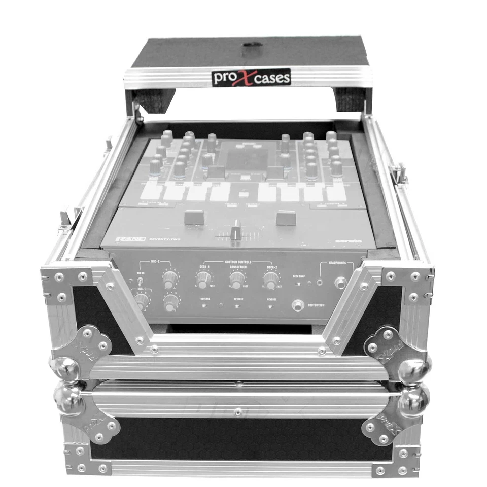 ProX XS-RANE72LT 11" Rane 72 DJ Mixer Road Case with Red TSA Lock - Image 3 of 4