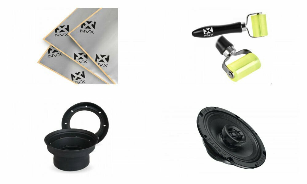 Автомобильный динамик Hertz SX 165 NEO 65 с перегородками для динамиков NVX и комплектом для глушения звука 7049000₽