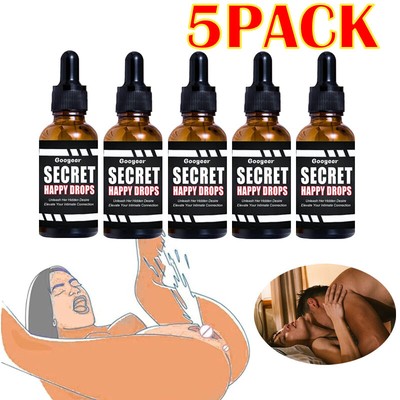 5x Secret Happy Drops Pleasure Peak Oral Drops Happy Hormones Drops for Women