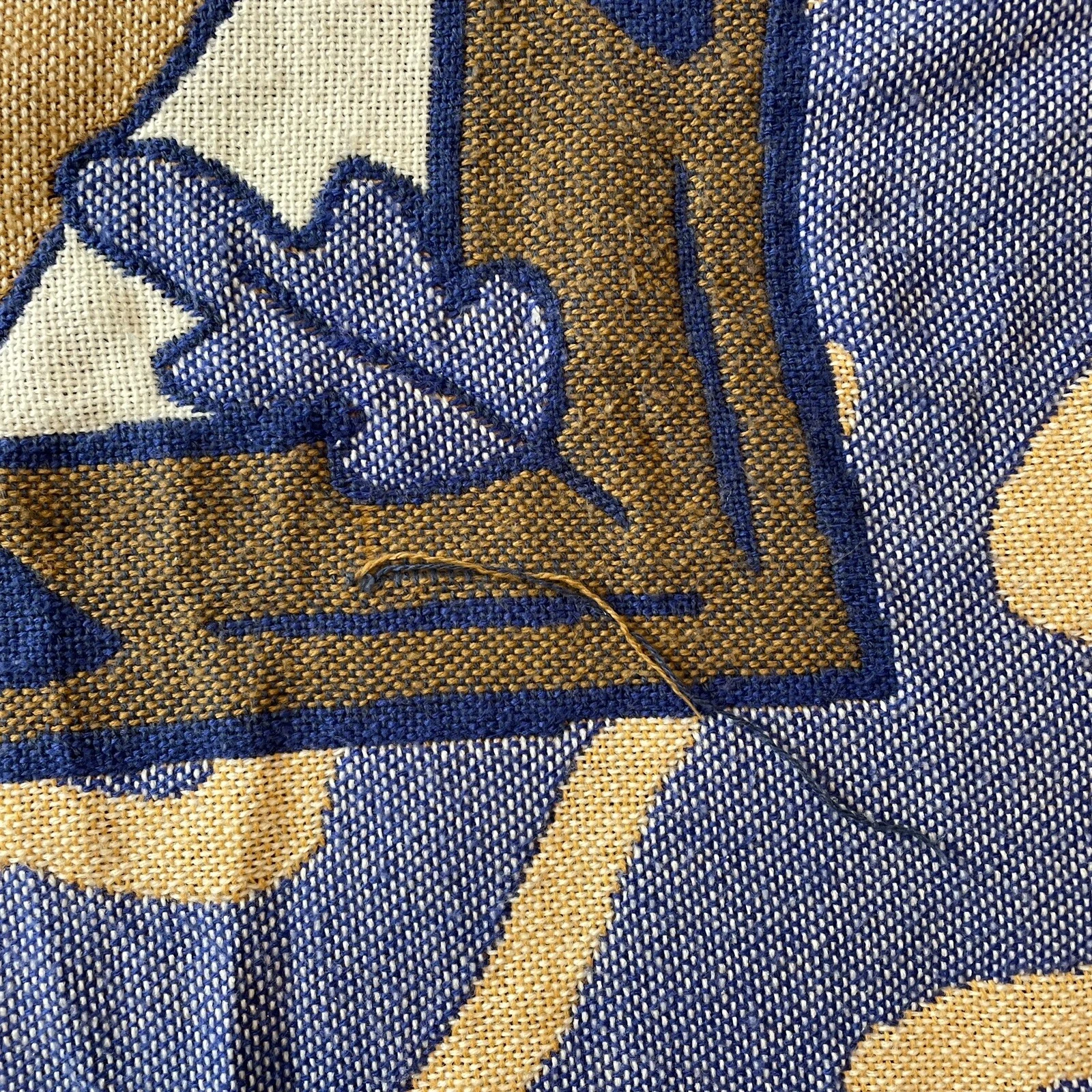 Vintage Disney Pocahontas Woven Throw Blanket