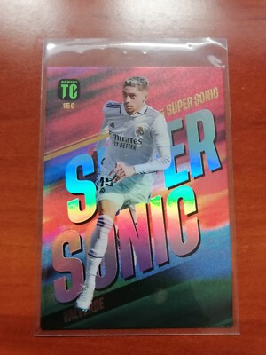 Carte Panini Top Class 2023 - Federico Valverde (Real Madrid) N°156 - État MINT - Autocollant Non Collé