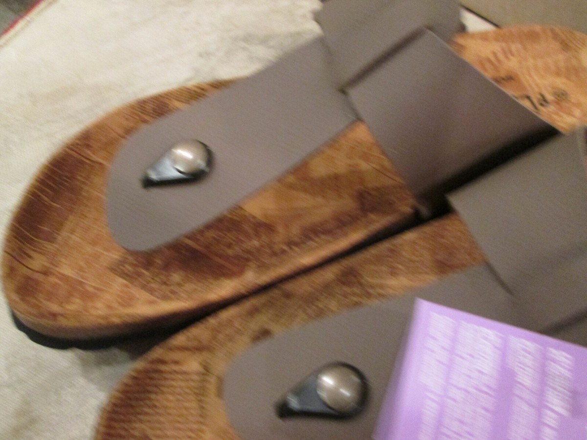 new PLAKTON 100012 ES Brown comfortable Leather Slides Sz 12 made in SPAIN Plakton 101032 - Leather Sandals | Pagonis Greek Sandals main image 4