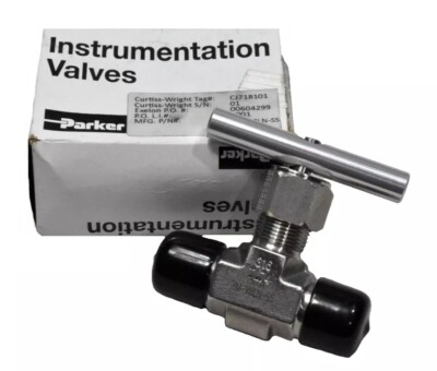 Parker 8M-V8LN-SS Stainless Steel Needle Valve 1/2'' NPT