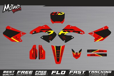 Graphics Kit for Honda CR 250 R 2000 2001 Decals Stickers by Motard Design