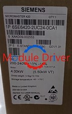 1PCS Siemens 6SE6 420-2UC24-0CA1 6SE6420-2UC24-0CA1 New In Box VIA DHL