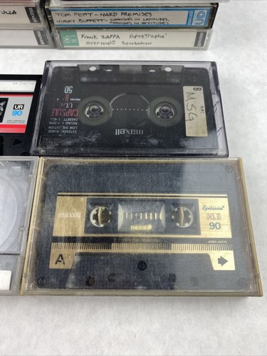 Lot of 10 Maxell Assorted Cassette Tapes Pre-Recorded Used - Picture 3 of 5