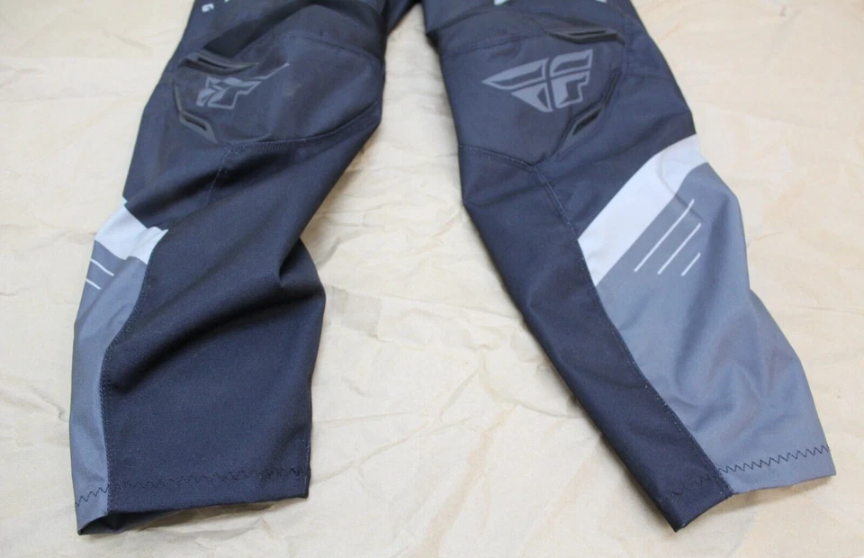 *New* F-16 Motocross Pants - Black/Grey - Adult Size 28 - Image 3 of 4