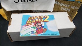 SUPER MARIO BROS 2 NINTENDO NES VIDEO GAME MANUAL INSTRUCTION BOOKLET ONLY