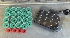 Clairol Lock N Roll Hot Hair Curlers Rollers Pageant 24 Spoolies Model BT-1