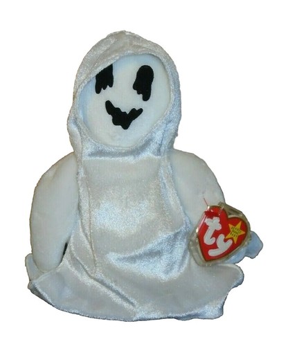 Ty Beanie Baby - SHEETS the Halloween Ghost (7 Inch) MWMTs Stuffed Animal Toy - Picture 8 of 8