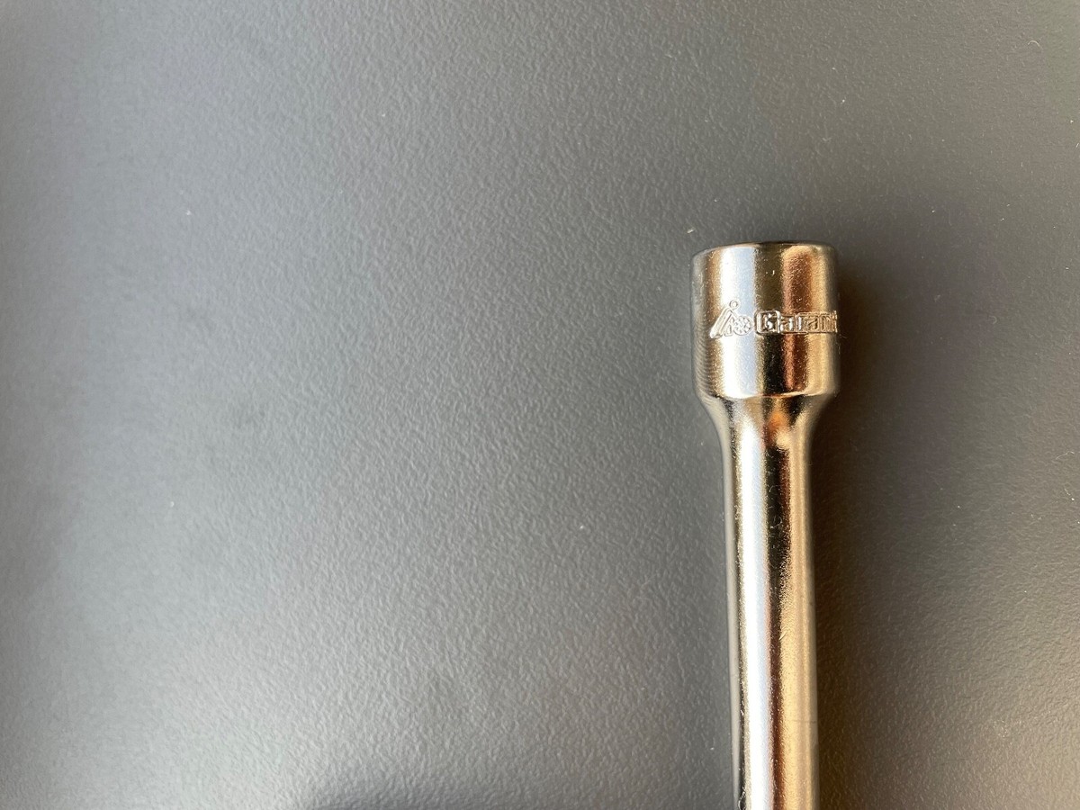 3-teiliges Steckschlüssel-Verlängerungsset, 3/8 Zoll | Längen: 75 Mm, 150 Mm, 250 Mm | Chrom-Vanadium-Stahl, Mit Federkugelverschluss