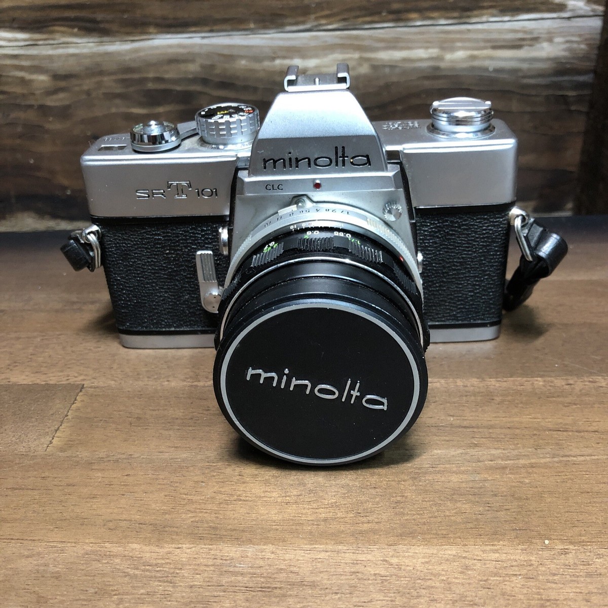 フィルムカメラ minolta SRT101 MC Rokkor-PF 1:1.7 55mm MINOLTA SRT101 + MC Rokkor-PF 1:1.7mm 55mm 整備済